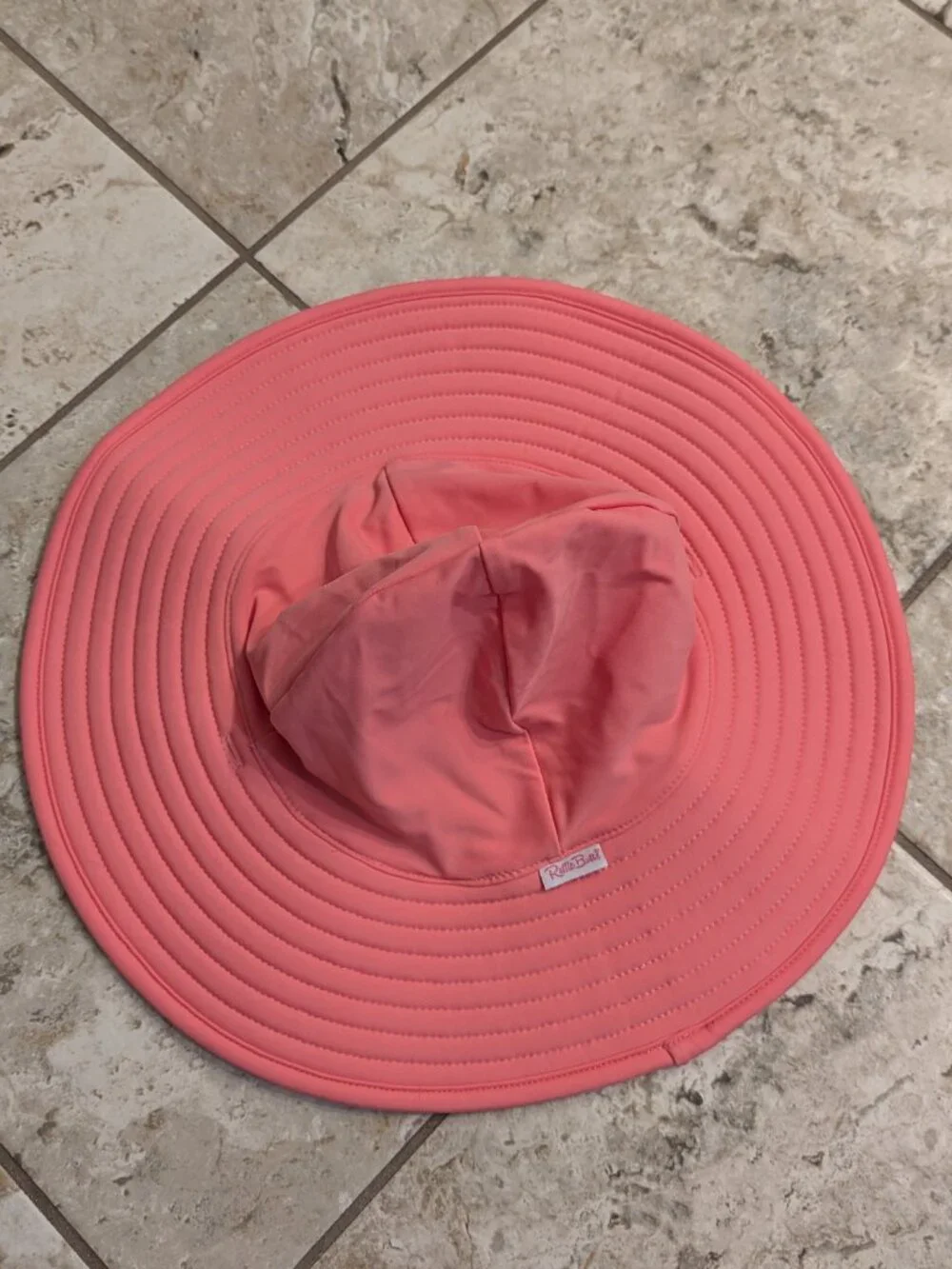 4T/5 Ruffle Butts swim cover up and hat